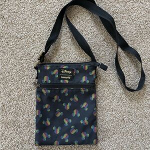 Loungefly Black Mickey Pattern Bag